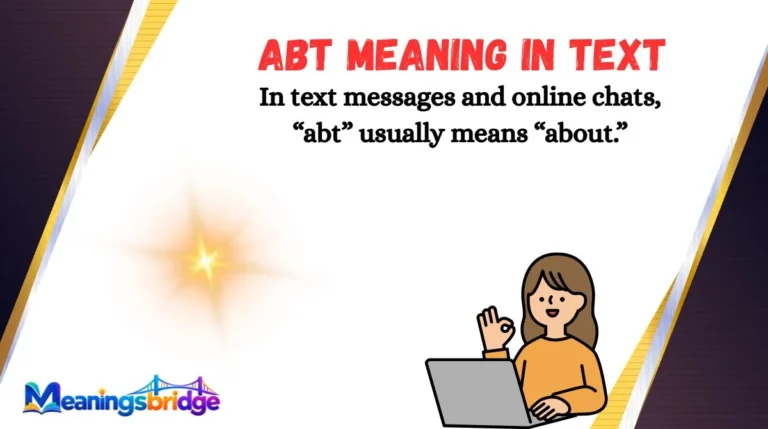 ABT Meaning in Text