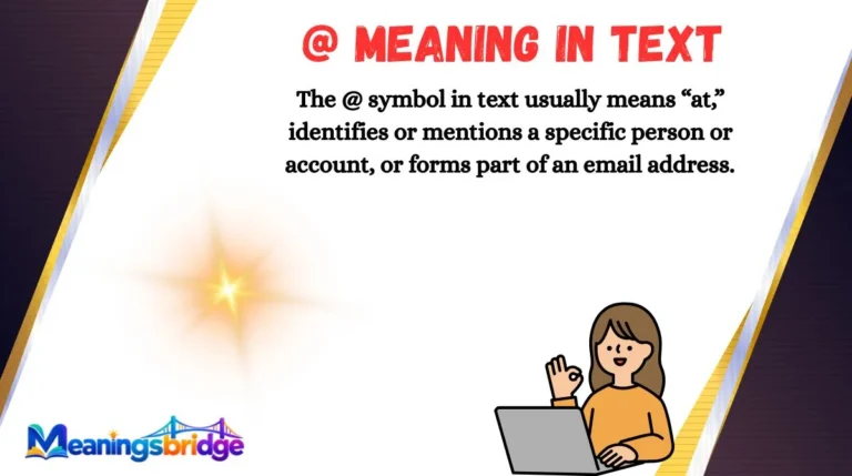 @ Meaning in Text