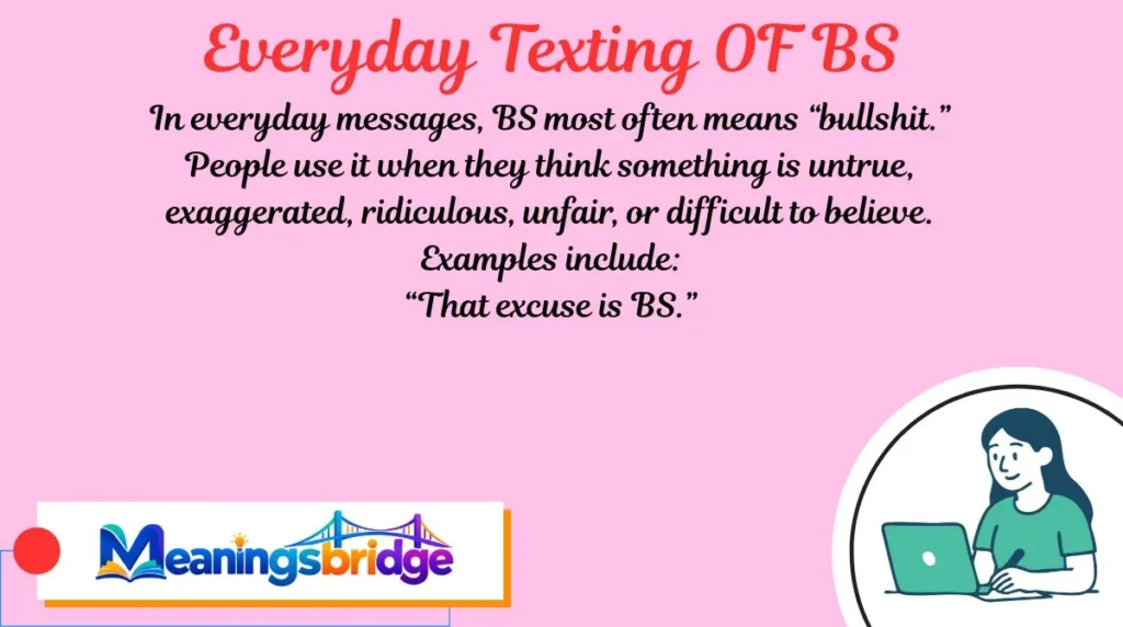 Everyday Texting OF BS