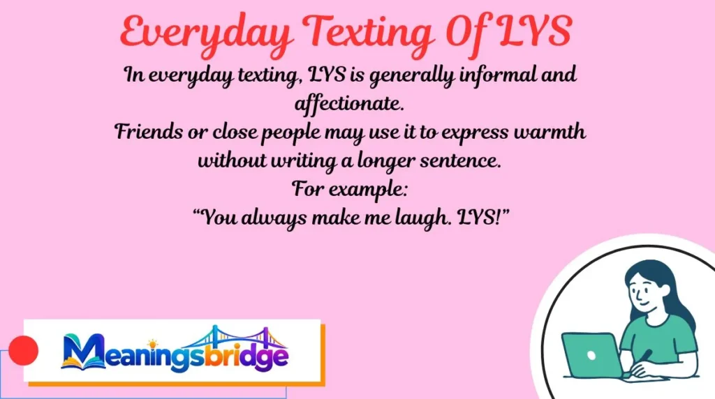 Everyday Texting Of LYS