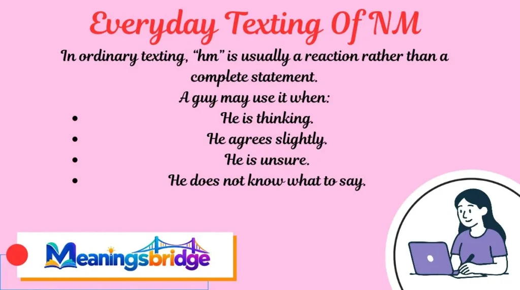 Everyday Texting Of NM