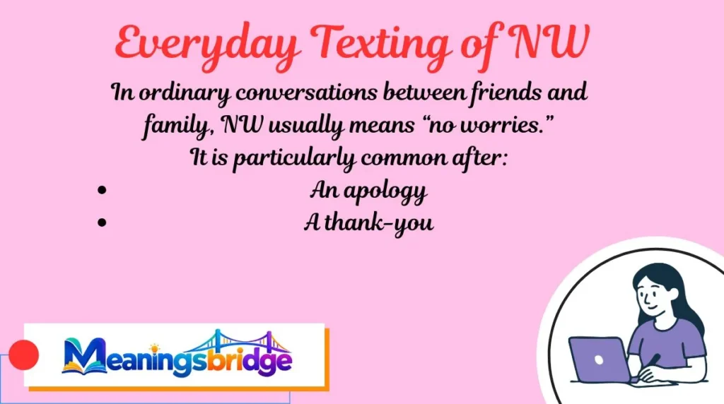 Everyday Texting of NW