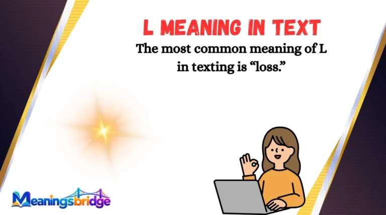 L Meaning in Text