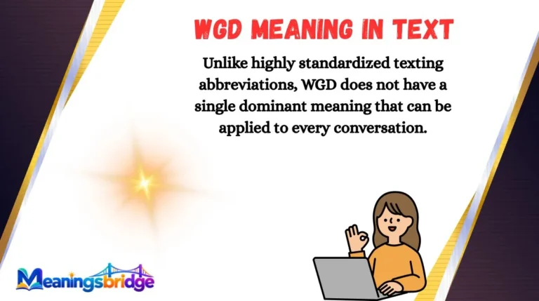 WGD Meaning in Text