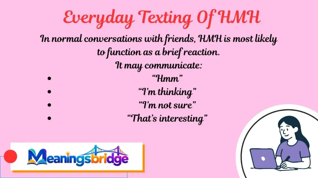 Everyday Texting Of HMH