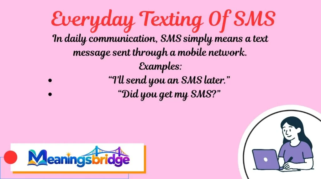 Everyday Texting Of SMS