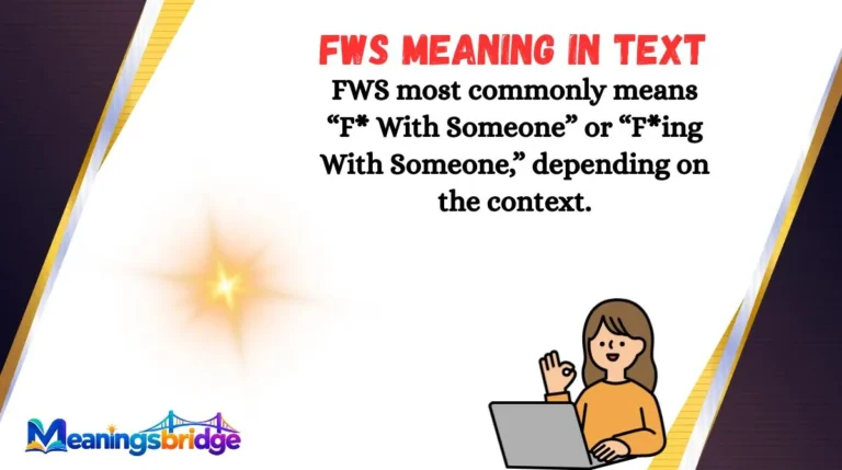 FWS Meaning in Text