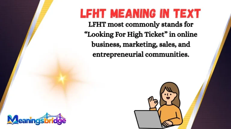 LFHT Meaning in Text