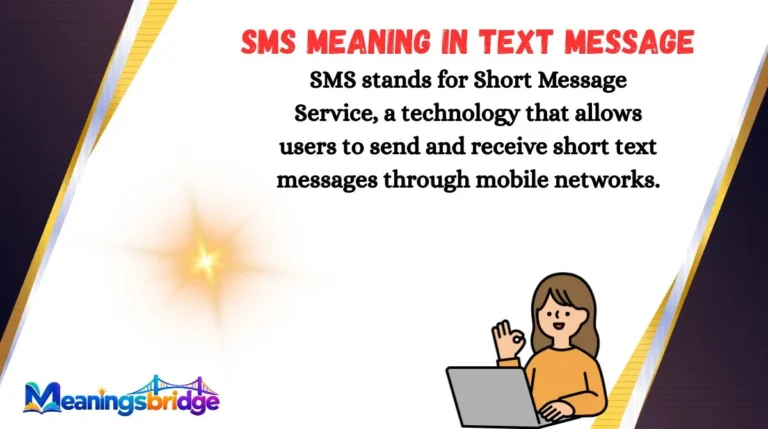 SMS Meaning in Text Message